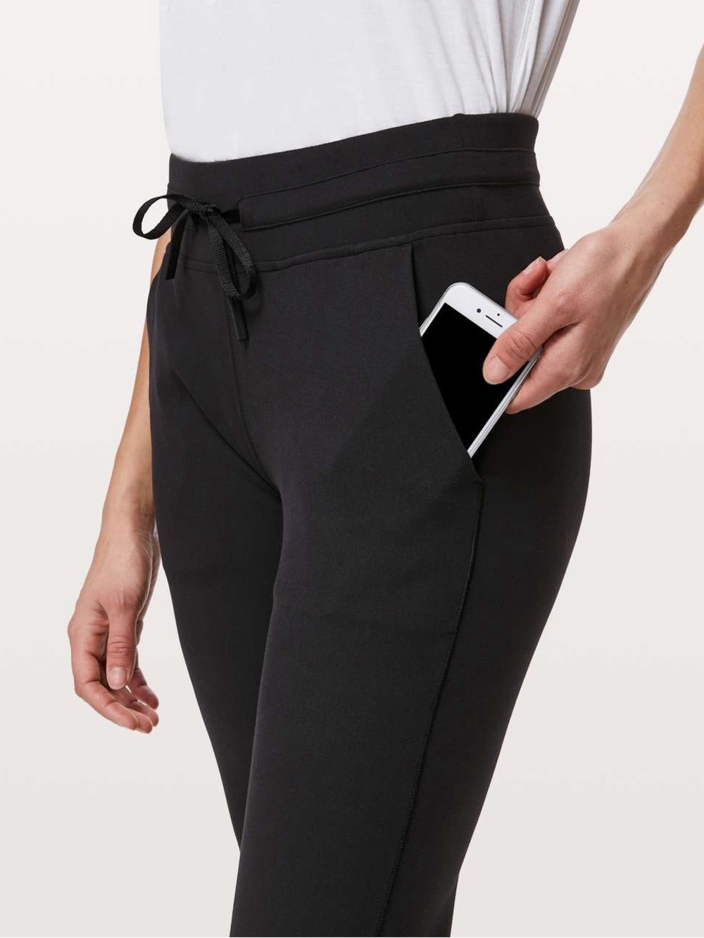 LULULEMON Ready to Rulu Drawstring Jogger, solid black